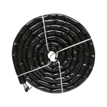 10m double stainless steel pipe DN25-1.1/4 corrugated, flexible, insulated with cable for temperature probe for residential solar installations