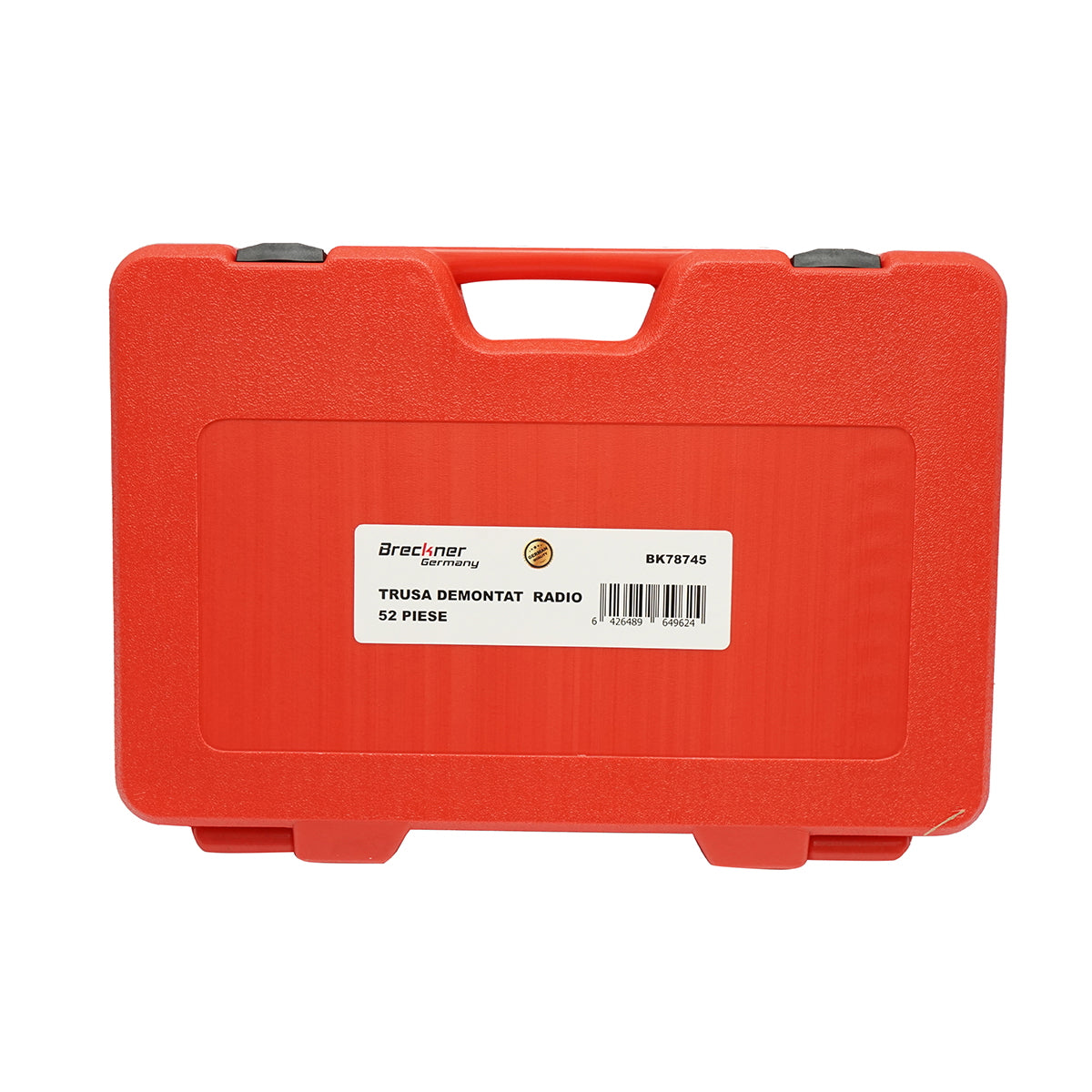 Extractor toolkit for disassembling car radio/navigation devices 52 pieces Breckner Germany