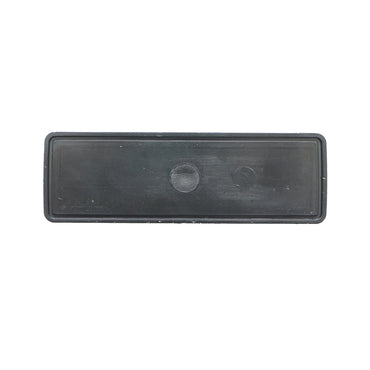 Rectangular reflective 90x32mm red back