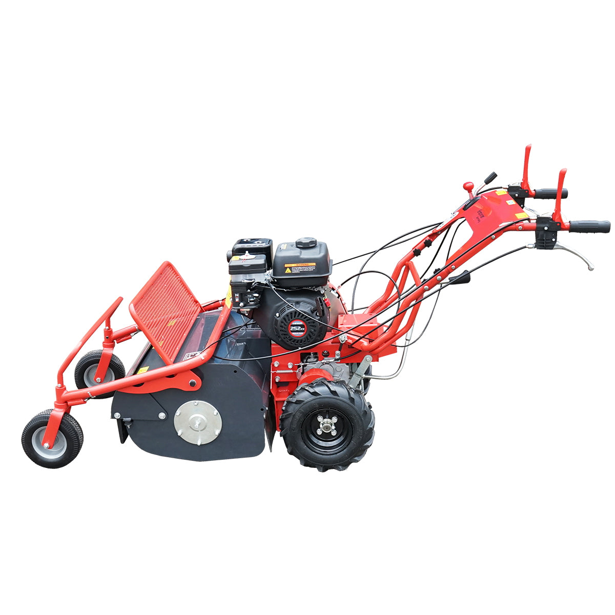 Wood chippers with Loncin engine 8HP, working width 600mm, 178Kg, 252cc Breckner Germany