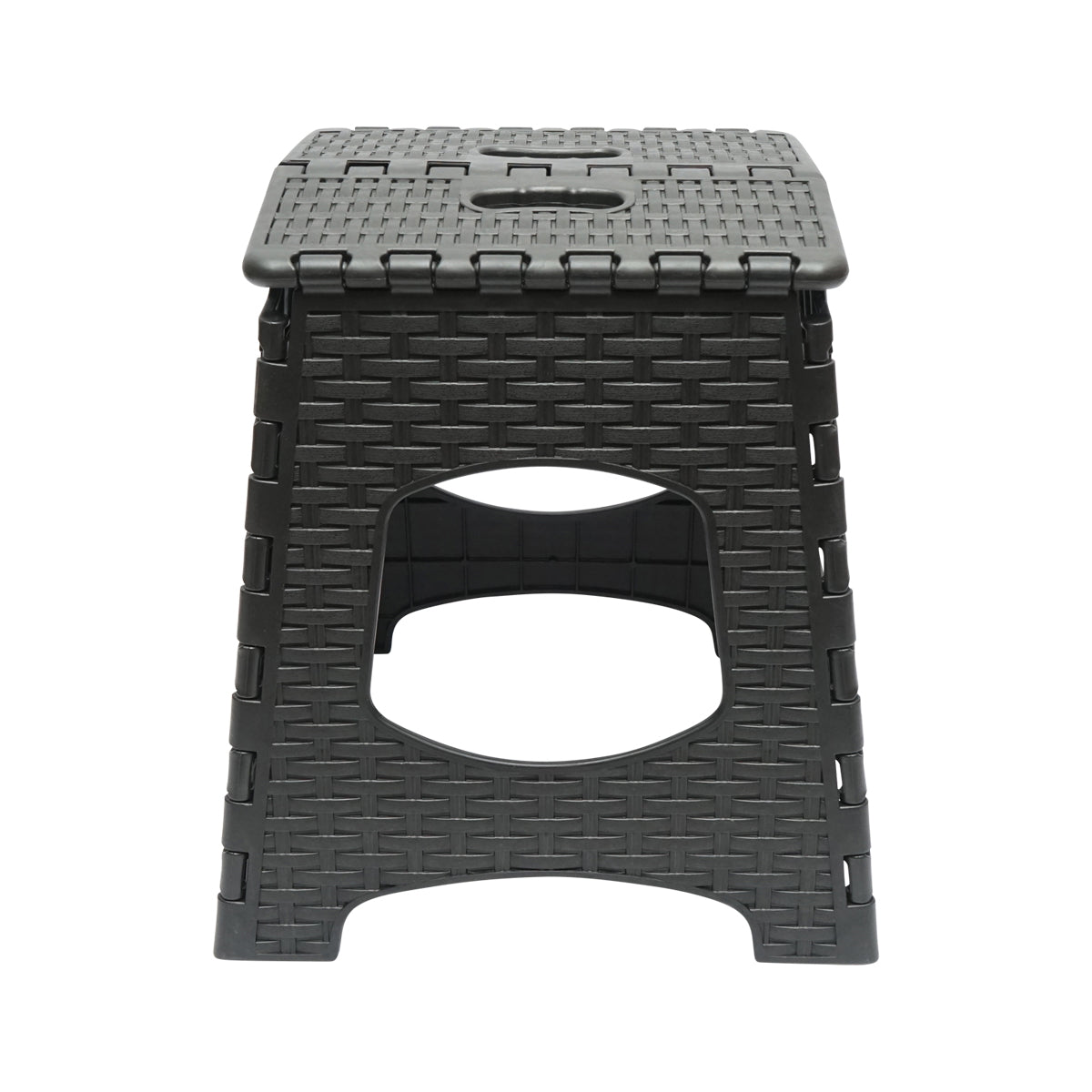 Black folding plastic chair 286X325X270 mm