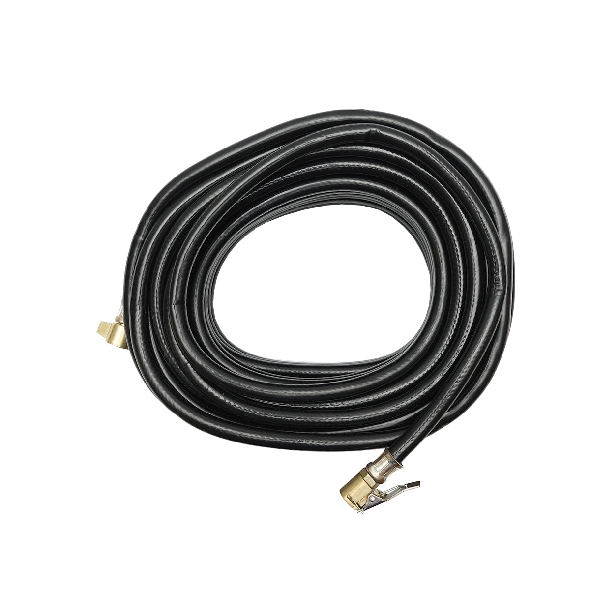 Air compressor hose L 20 m with connection heads for inflating tires