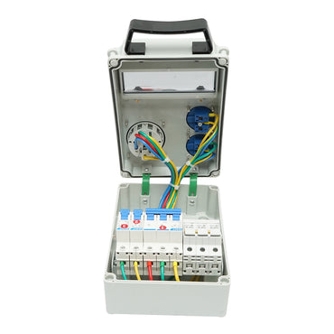 Group prize board for site organization 1x415V/32A, 2x230V/16A, 260x170x140mm IP44/66 SUNTREE