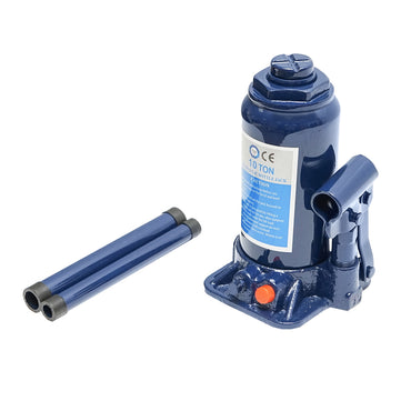 10-ton piston hydraulic jack with a 200mm valve