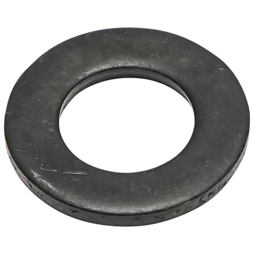 Set of 200 standard DIN 125 M10 black flat washers