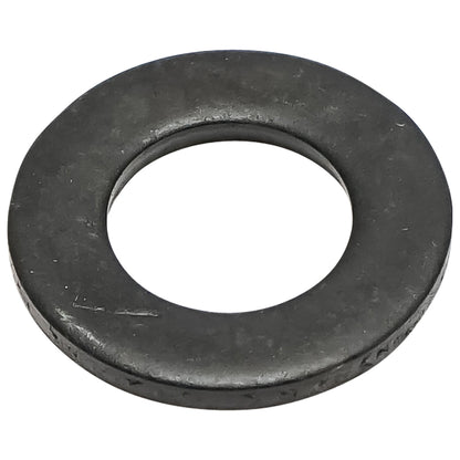 Set of 200 standard DIN 125 M10 black flat washers