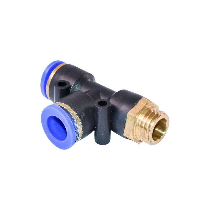 Quick T plastic connector and metal screw fi 12x12 with M16