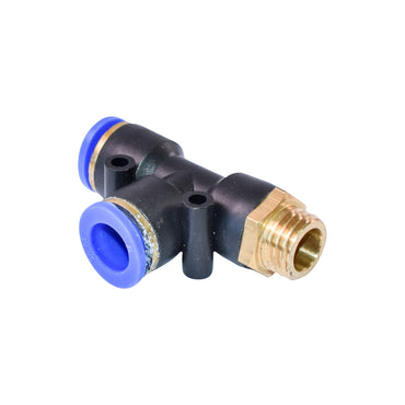 Quick T plastic connector and metal screw fi 12x12 with M16