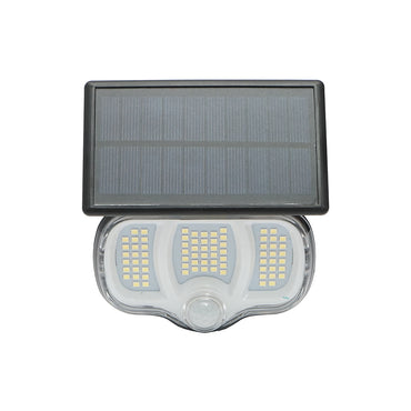 LED solar lamp with 0.8W wall panel, 3.7V battery, 1200mAh and motion sensor Breckner Germany