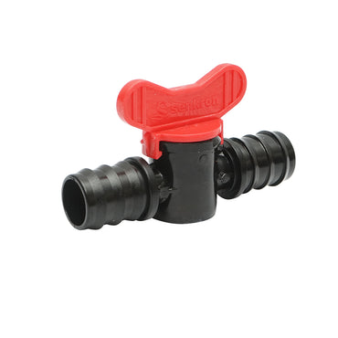 Equal dripping tube faucet D25x25mm for irrigation systems