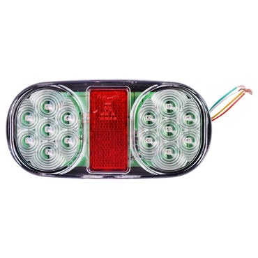 Rear lamp, LED catadioptric 12V for truck, trailer SA95 Breckner Germany