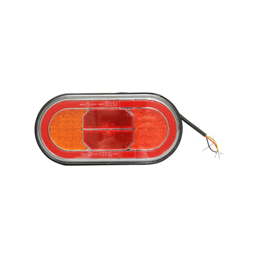 LED rear stop lamp 12-24V, 210x110x30mm Breckner Germany