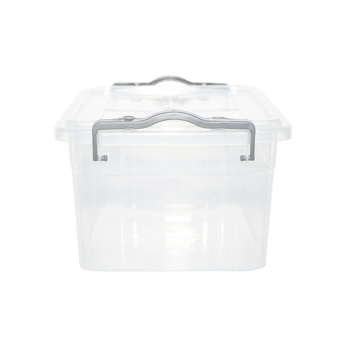 3L storage box with a transparent plastic lid 170x255x110mm Breckner Germany