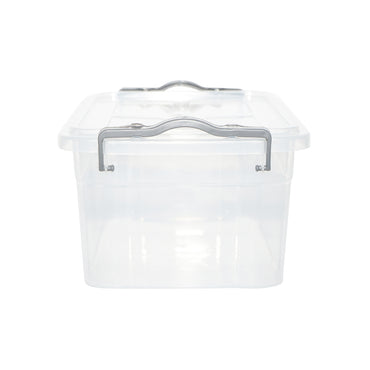 3L storage box with a transparent plastic lid 170x255x110mm Breckner Germany