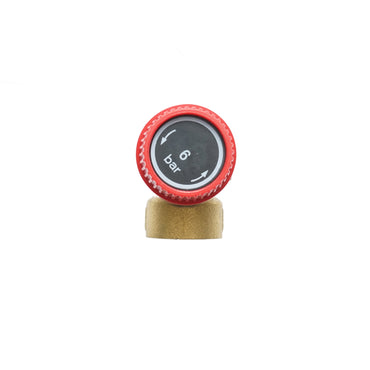 1/2 inch internal thread safety valve for solar panels, maximum 6 BAR