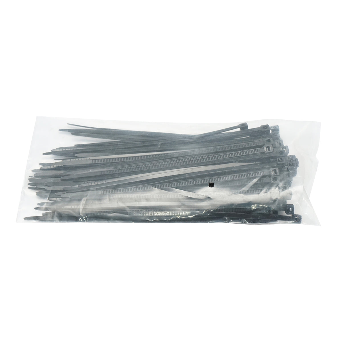Facets, plastic necklace 3.6x140mm black set of 100 pcs Breckner Germany