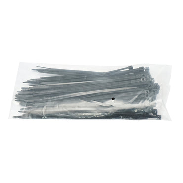 Facets, plastic necklace 3.6x140mm black set of 100 pcs Breckner Germany