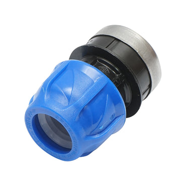 Compression fitting with internal thread D25mmx1 inch, PN16 for irrigation systems