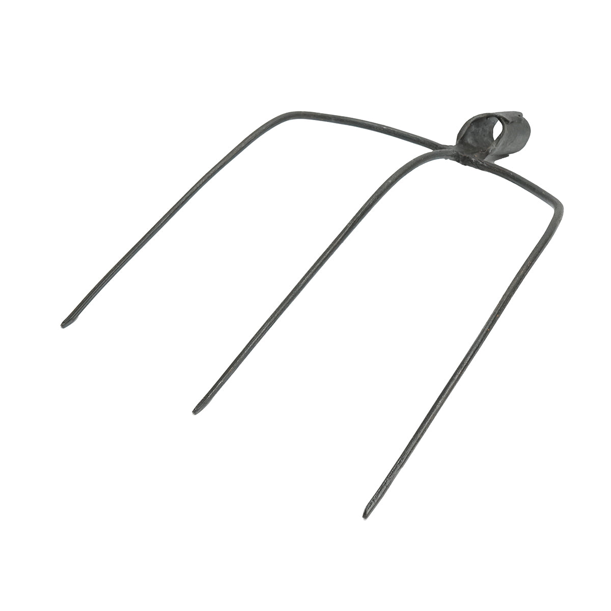 Forged steel fork for hay with 3 prongs 220x320x430mm
