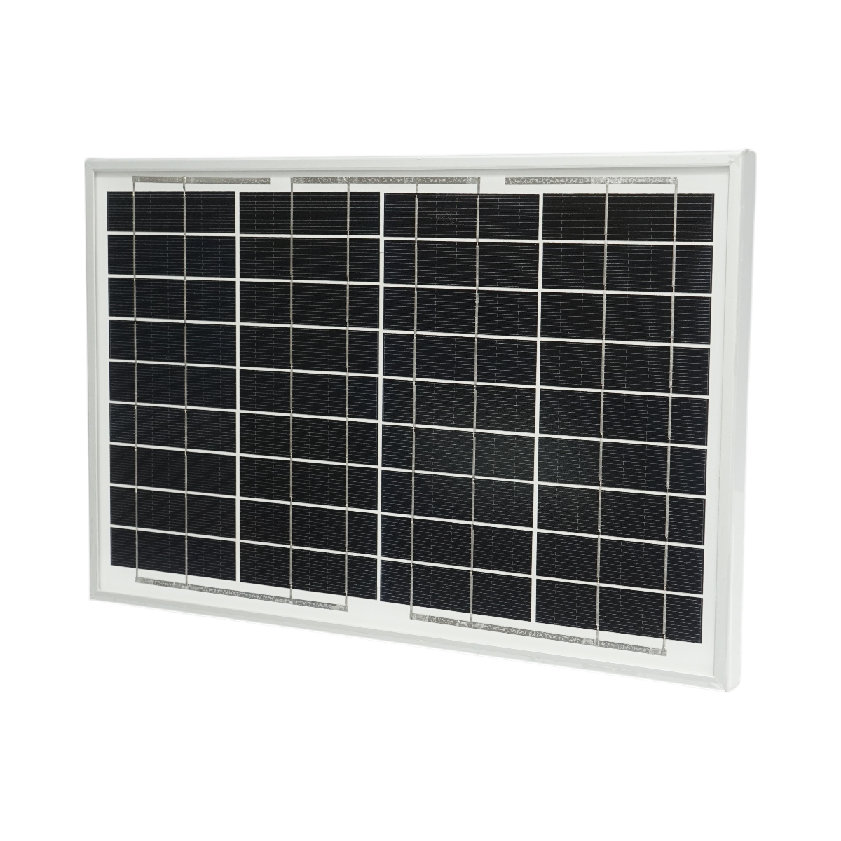 10W monocrystalline photovoltaic solar panel 19.8V with 90cm connection cable 345x225x18mm