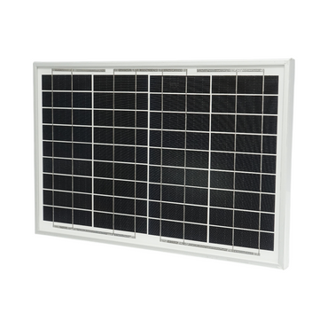 10W monocrystalline photovoltaic solar panel 19.8V with 90cm connection cable 345x225x18mm