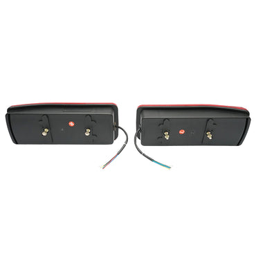 Set of LED rear lights for truck 400x160, 24V Breckner Germany