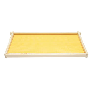 Wooden hive frame with plastic comb type Dadant 483x448x232mm