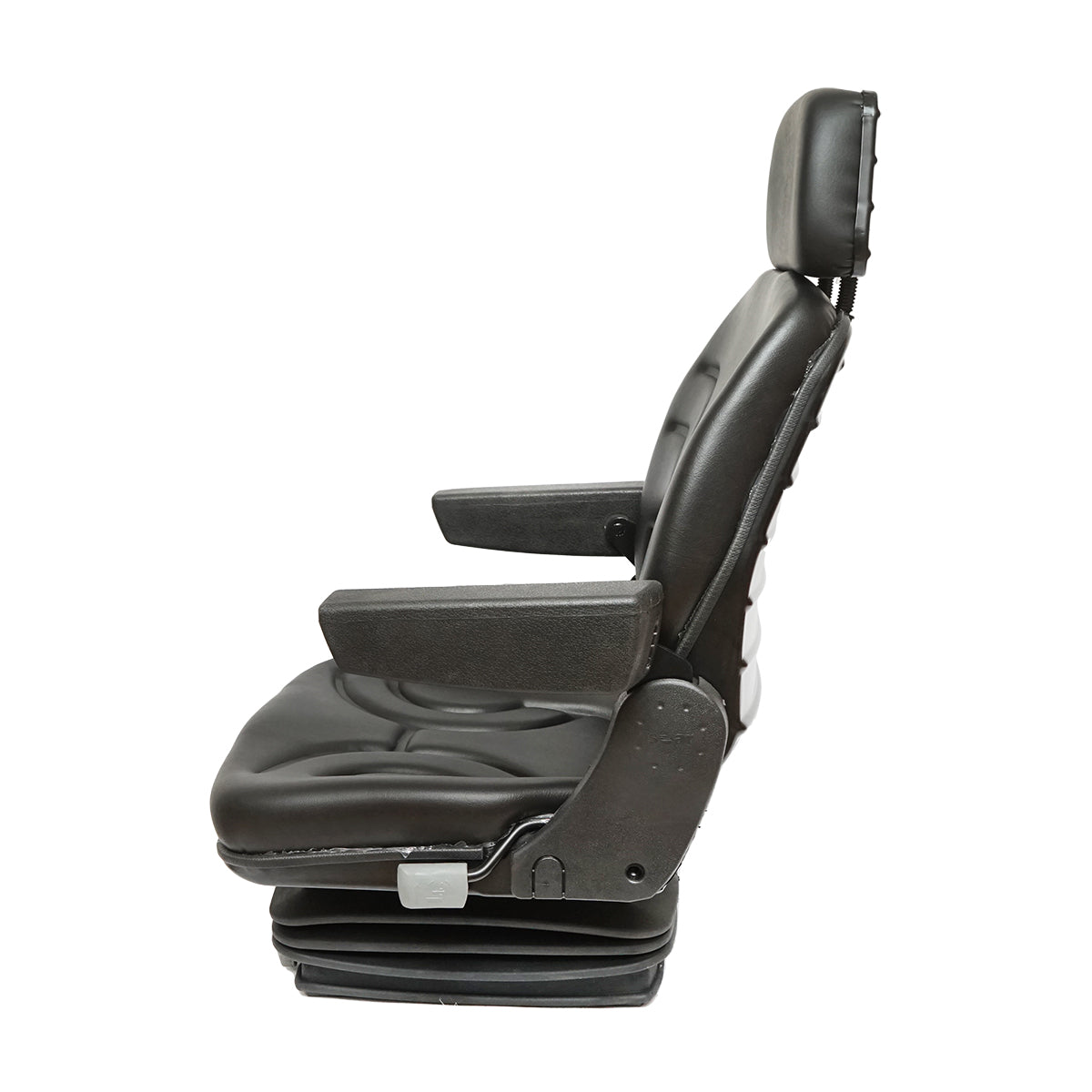 Universal adjustable chair with armrest and headrest shock absorber for Forest Tractor