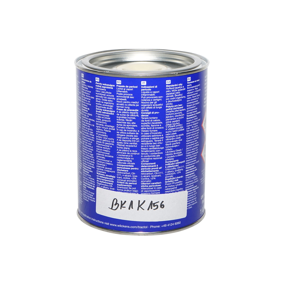 Fiat cream automotive paint 1L Tractol
