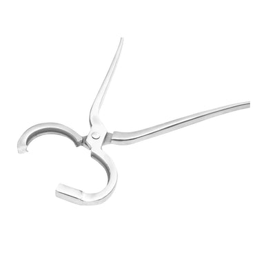 Nasal ring applicator pliers for ruminants