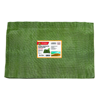 Protection net/tarpaulin for green silo film 8x12m Breckner Germany