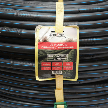 Drip irrigation pipe, roll 200M 4L/H, D16mm, step 30cm Breckner Germany