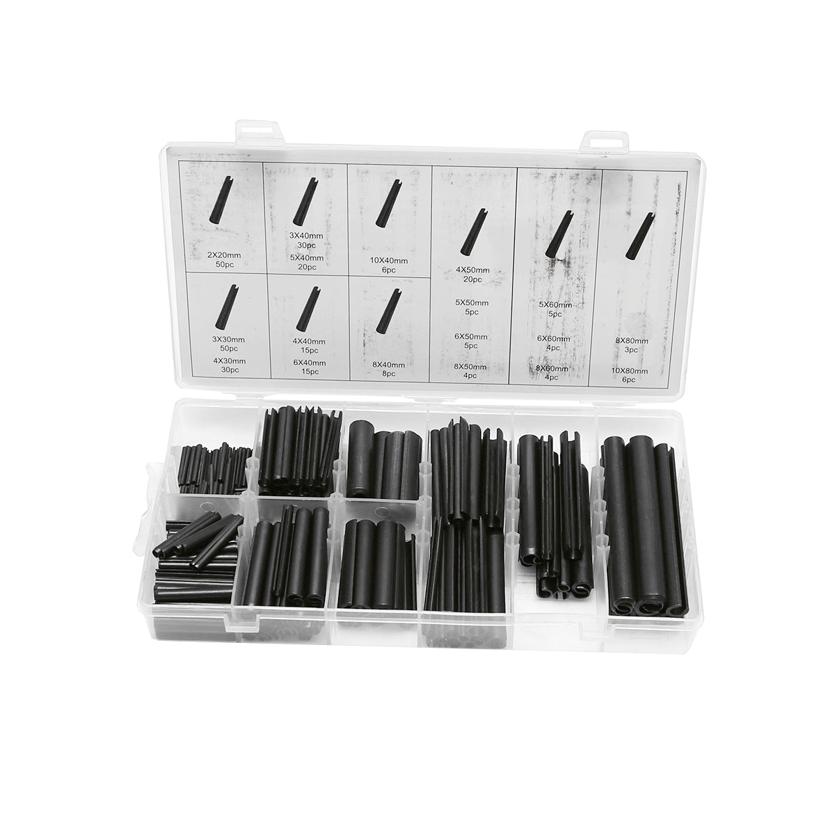 Elastic pin set 280 pieces