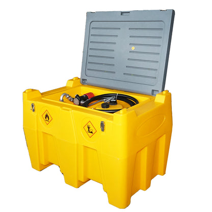 480L diesel tank with 12V/200W transfer system, flow rate 60L/min, Breckner Germany