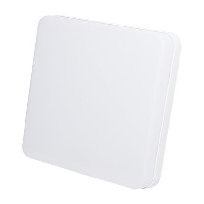 LED ceiling light 24W, 220V, IP20, 180 mm, square light body interior/exterior moisture-resistant Breckner Germany