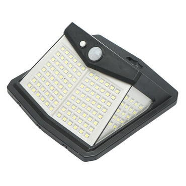 LED solar lamp 147lm for wall, fence, stairs with solar panel 0.65W/5.5V, battery 3.7V/1.2 Ah and motion sensor IP54 Breckner Germany