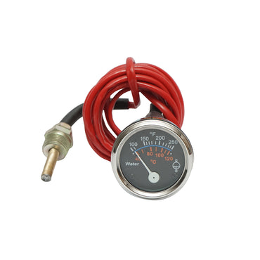 Mechanical water temperature indicator with universal probe Breckner Germany