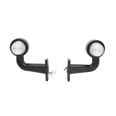 Set of red/white LED-neon side marker lamps with arm 12-24V FR0148R/W Breckner Germany
