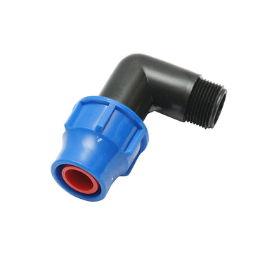 Drainage pipe with external thread D25mmx3/4 inch, for irrigation systems
