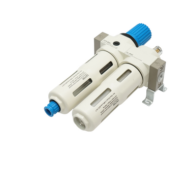 Air filter and lubricator with a maximum pressure regulator of 1.6 MPa, 1/4 connection.