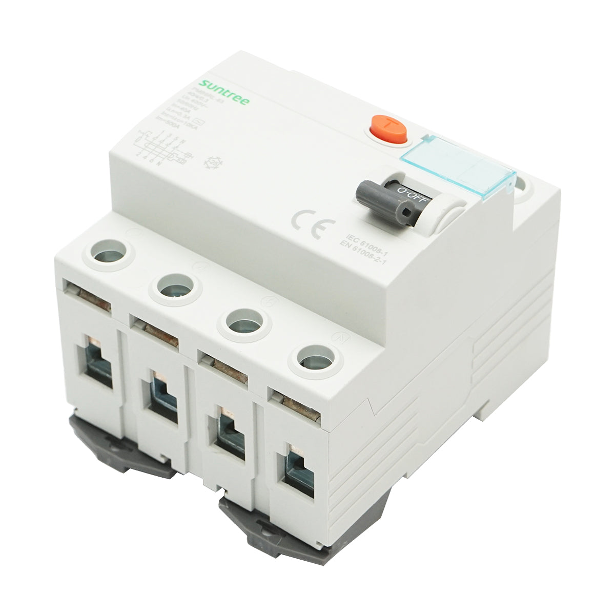 Automatic differential switch 4P 40A 30mA 6kA, type AC Suntree