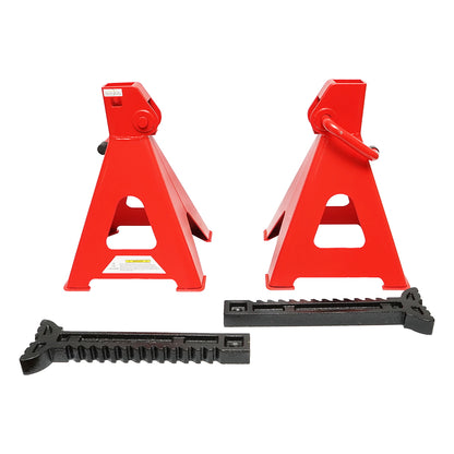Set of two car jack stands with a maximum weight of 12 tons. Breckner Germany