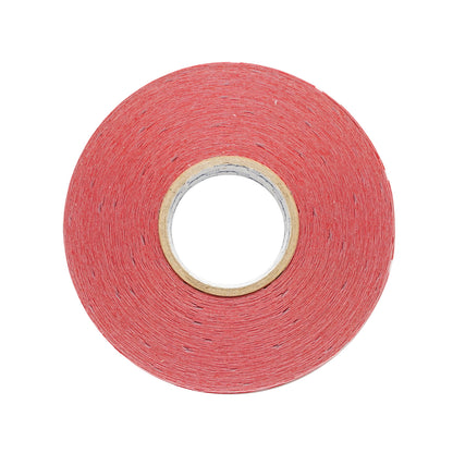 Red interrupted reflective tape for tarpaulin - 38m