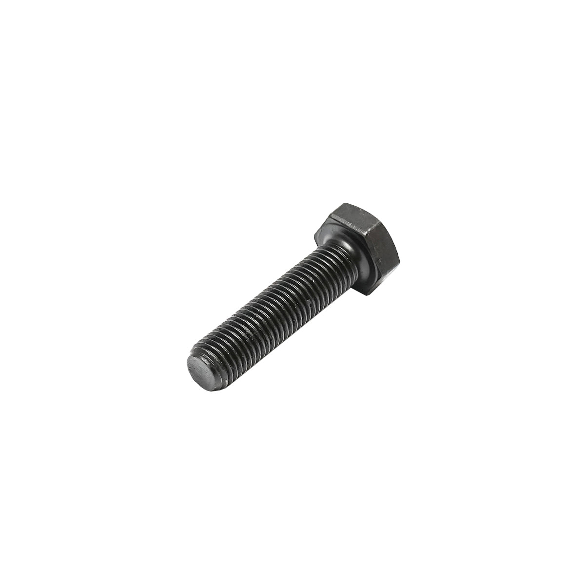 Black screw with hexagonal head DIN 931 M14x1.5x40mm G10.9