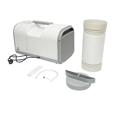 Portable air conditioner 4100 BTU, 420W, 220V with dehumidification function, ventilation, remote control, sleep mode, installation kit included Breckner Germany