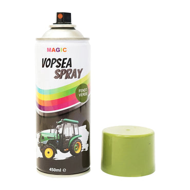 Professional green Fendt type auto spray paint with quick drying 450ml MAGIC