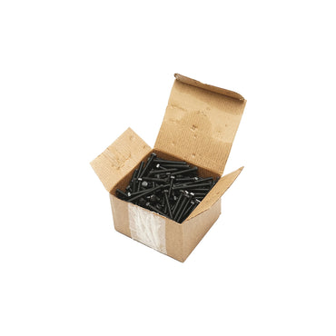 Black screw with hexagonal head DIN 933 M6x60 G10.9 200 pieces/bag