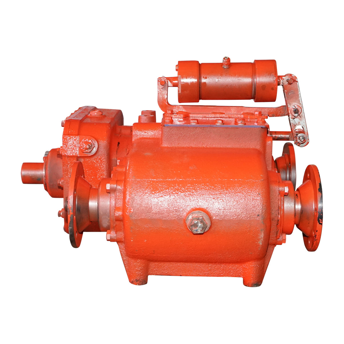 Assembled reducer for articulated forest tractor