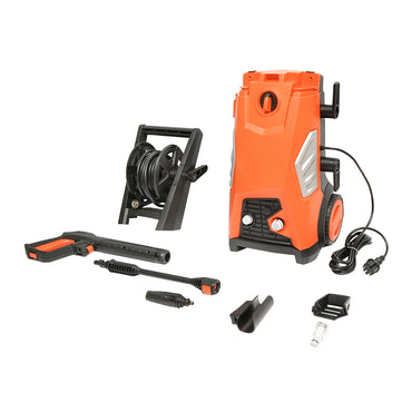 1800W pressure washer, 145 bars 7.5l/min IPX5 with hose and gun