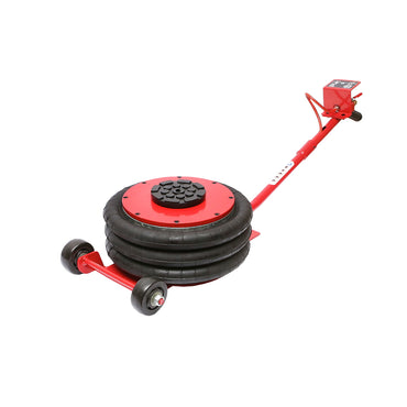Professional pneumatic jack 145-400mm with air cushion, working pressure 8-12Bar. Maximum load 5T Breckner Germany